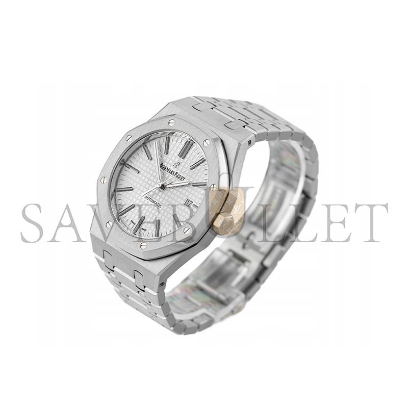 AUDEMARS PIGUET ROYAL OAK STEEL SILVER DIAL 15400ST.OO.1220ST.02
